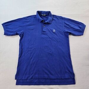Outer Banks Blue Short Sleeve Cotton Polo Shirt Men's M